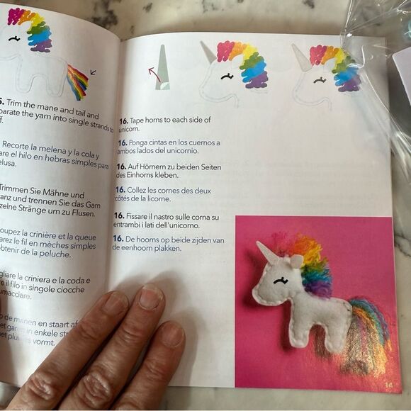 Craft Unicorn Magic Kit with Rainbow Colors - Picture 10 of 10